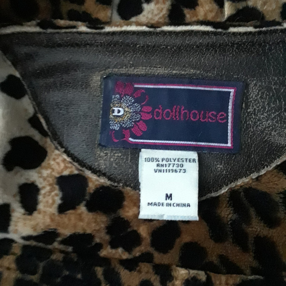 Dollhouse Front Zipper Jacket Girl Size M - Picture 3 of 7